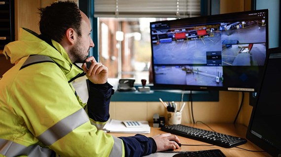 Nytt sikkerhetssystem ga bedre kontroll på avfallssorteringen i Hedmark